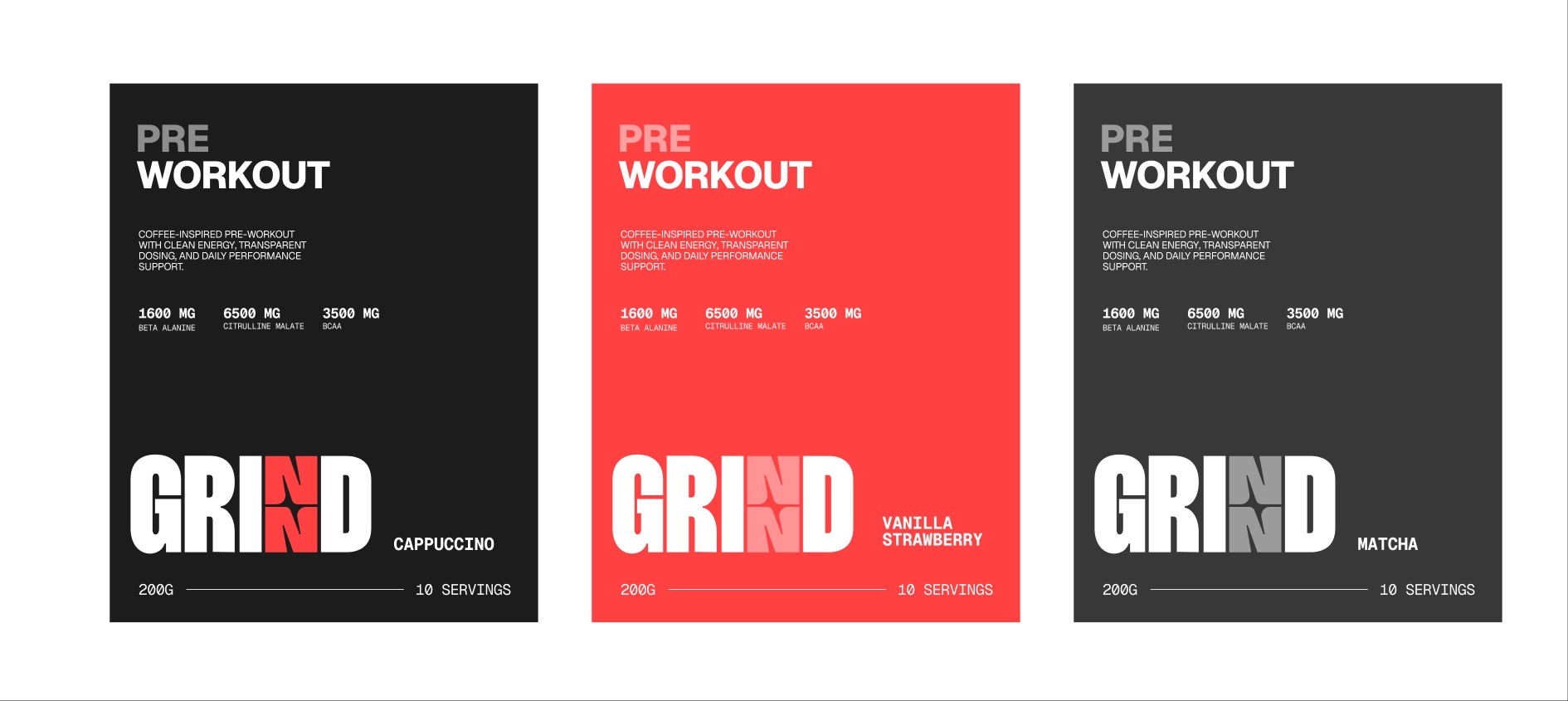 Grind - Sports Nutrition Branding & Packaging Image 10