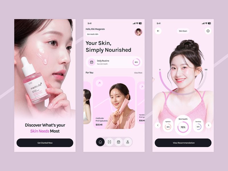 GlowSkin — AI Skincare App