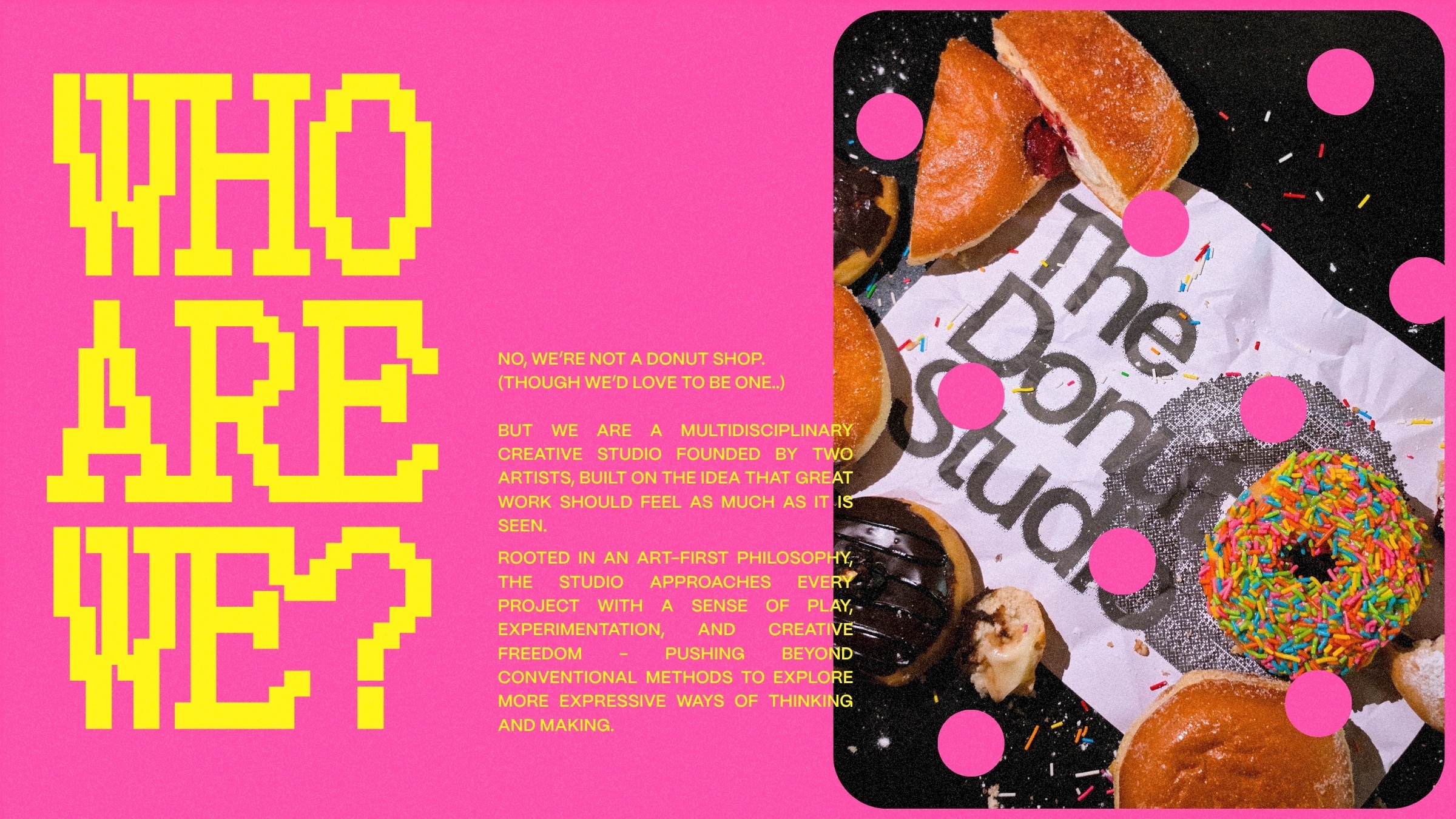 The Donut Studio - Portfolio Image 0