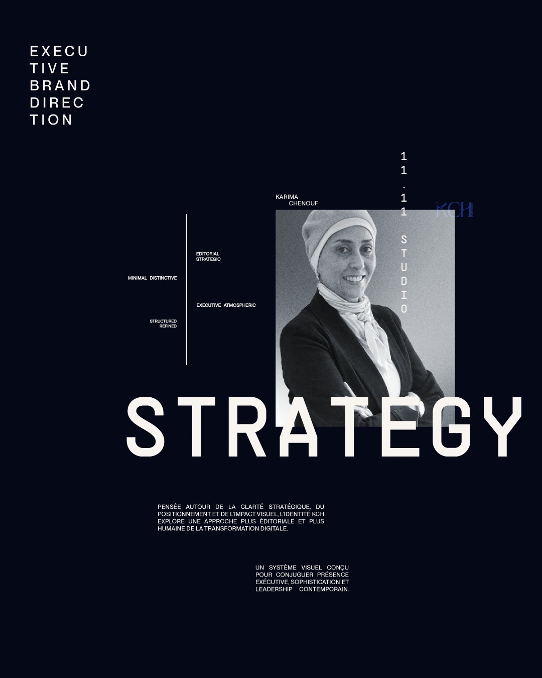 KCH DIGITAL STRATEGY - Identité visuelle & branding par 11.11 STUDIO Image 0