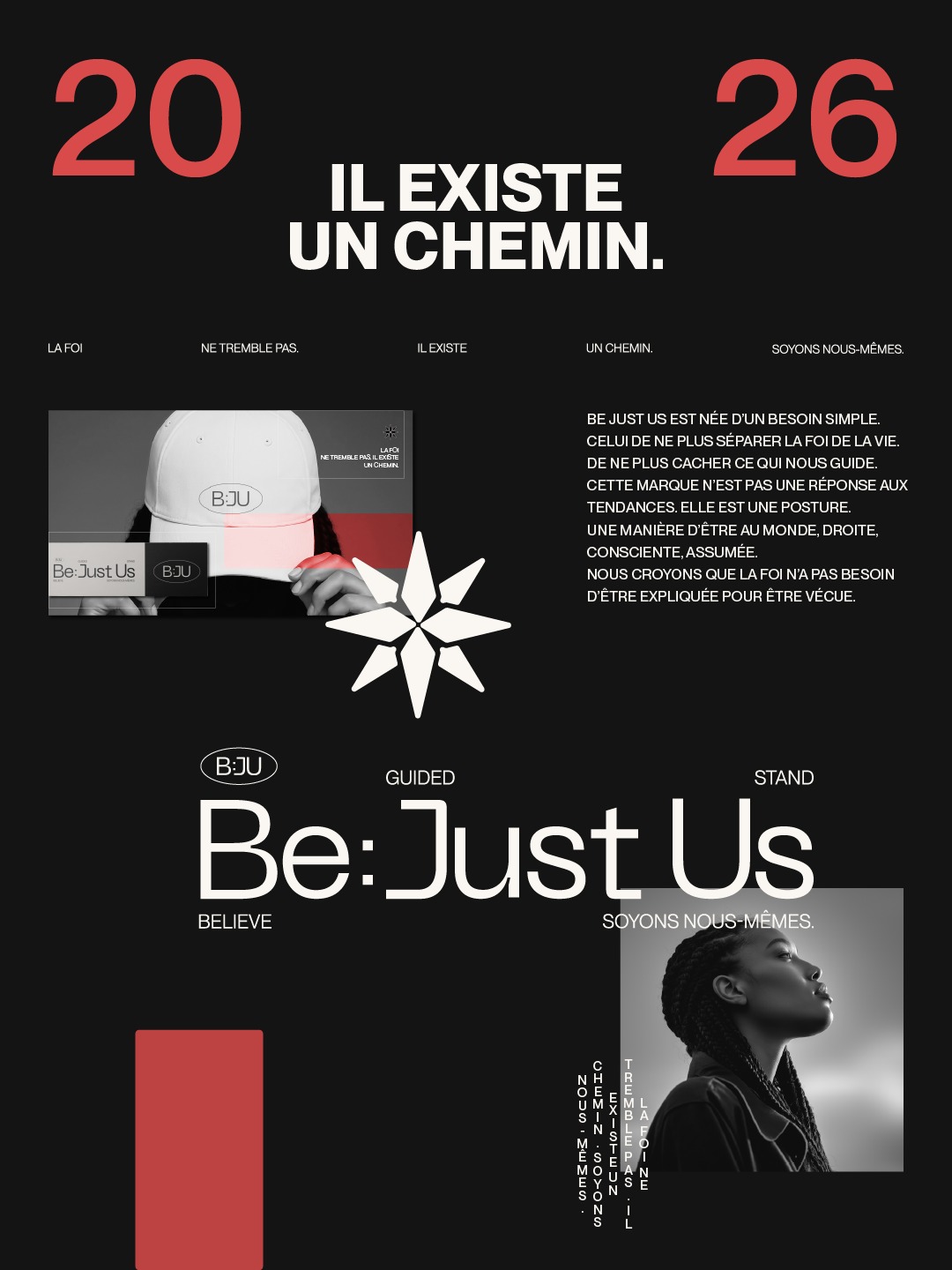 BE JUST US - Identité visuelle & branding par 11.11 STUDIO Image 1