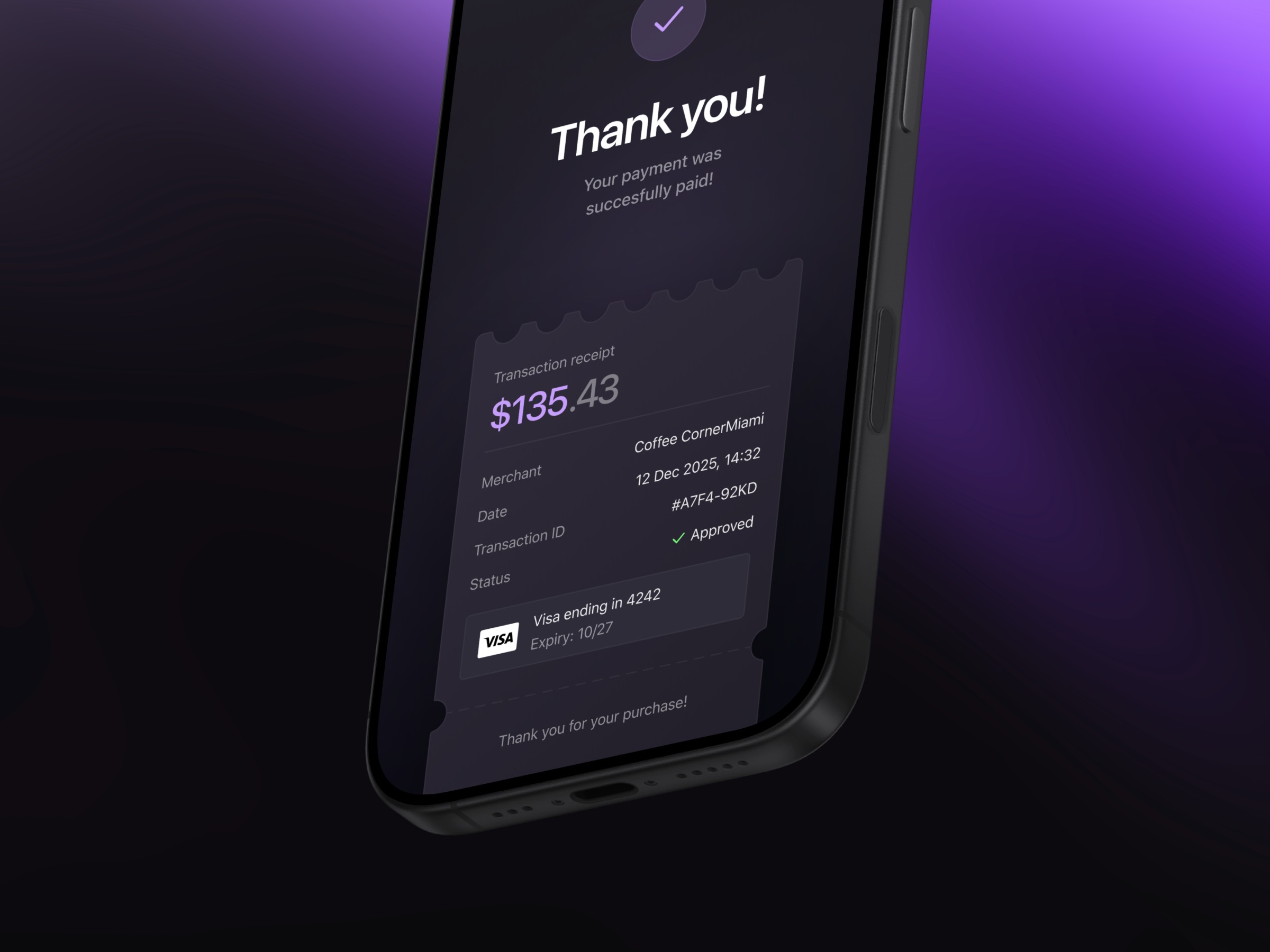 Fintech payment mobile app Image 1