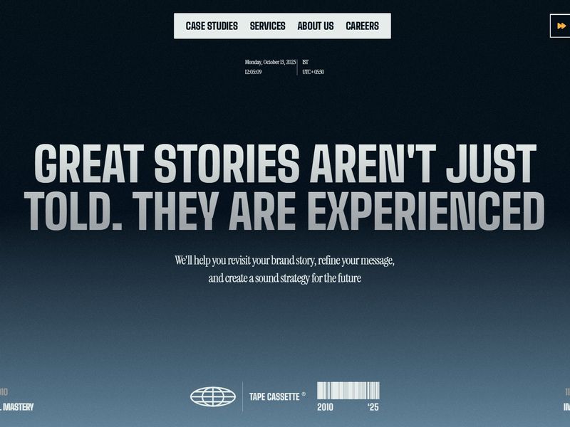  Iyal Tape Cassette – UI/UX Design, Visual Direction & Framer Development