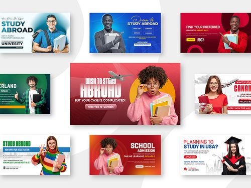 Web Banners | Social Media Banner | Shopify Banner on Behance