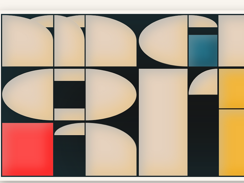 Bauhaus/Mondrian?
