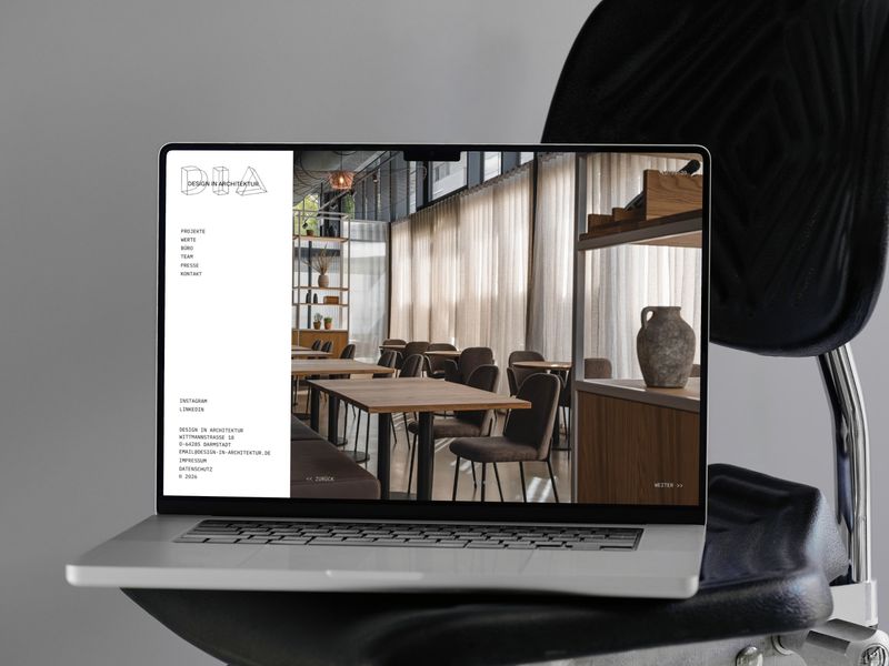 Design in Architektur — Portfolio as Exhibition Space