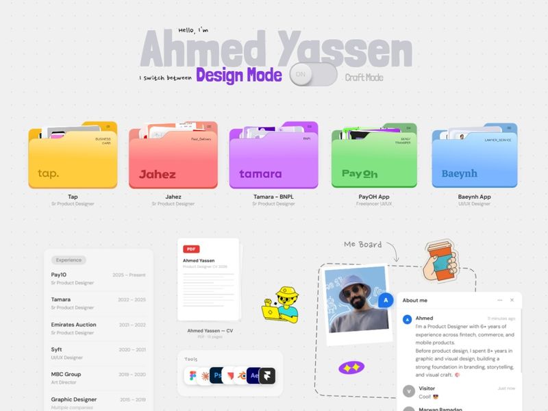 Ahmed Yassen — Product Designer