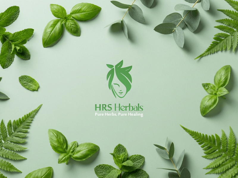 HRS Herbals - LOGO Design