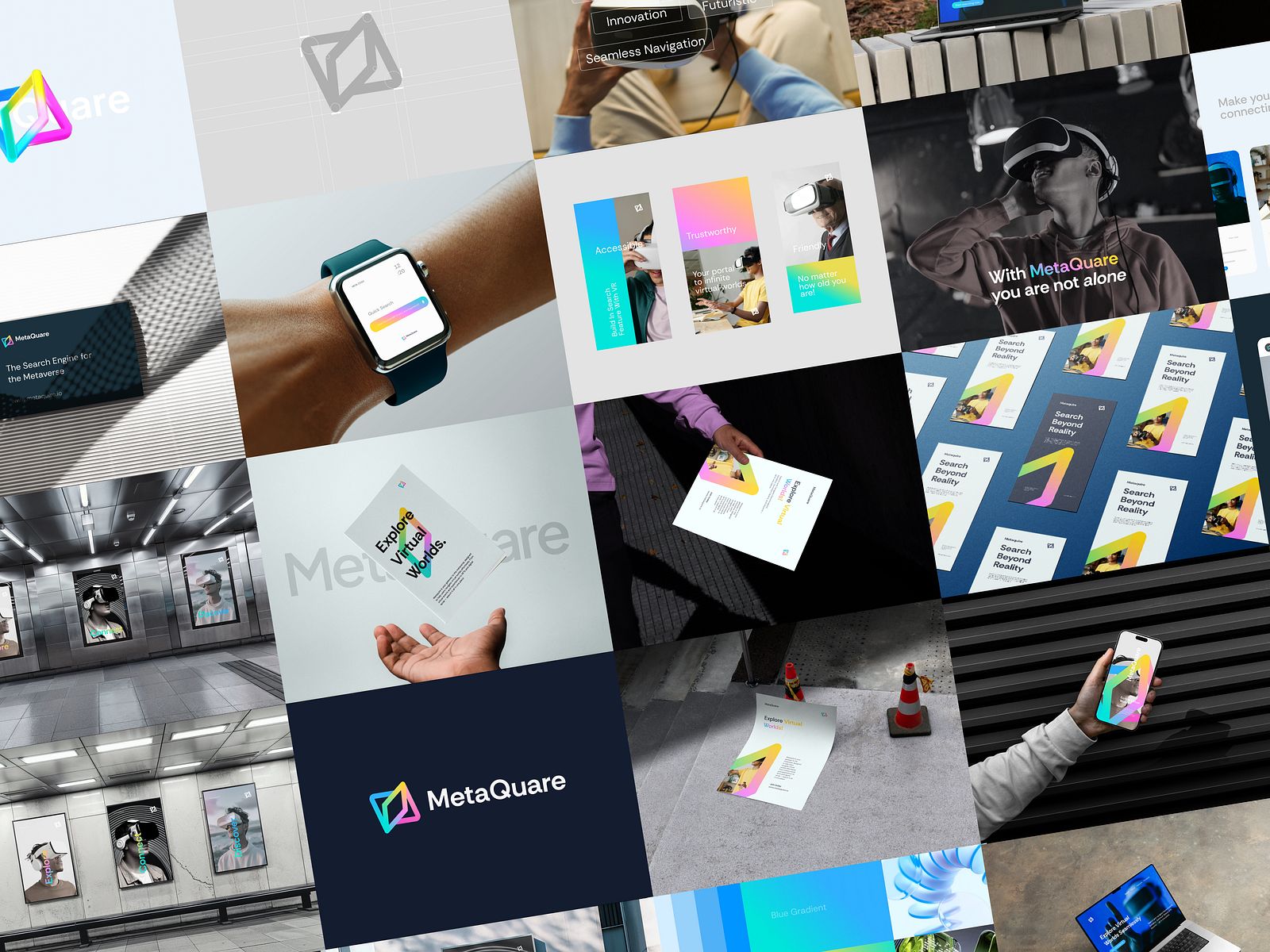 Brand Identity Design For Metaquare by Ahmed Rumon | Logo Designer | Branding Expert