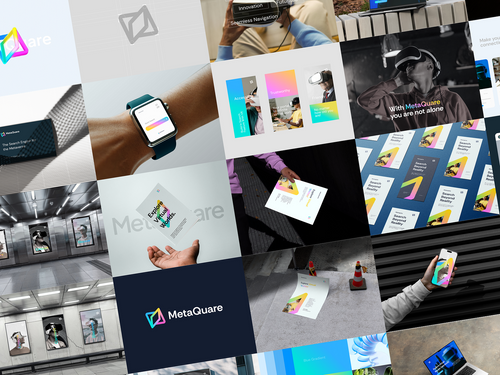 Brand Identity Design For Metaquare by Ahmed Rumon | Logo Designer | Branding Expert
