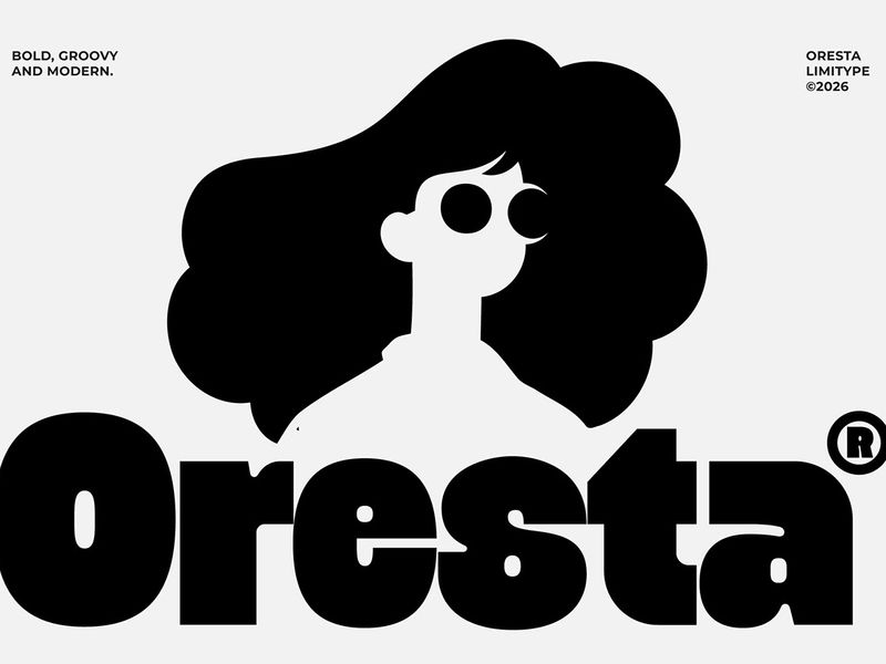 Oresta - Bold Display Font