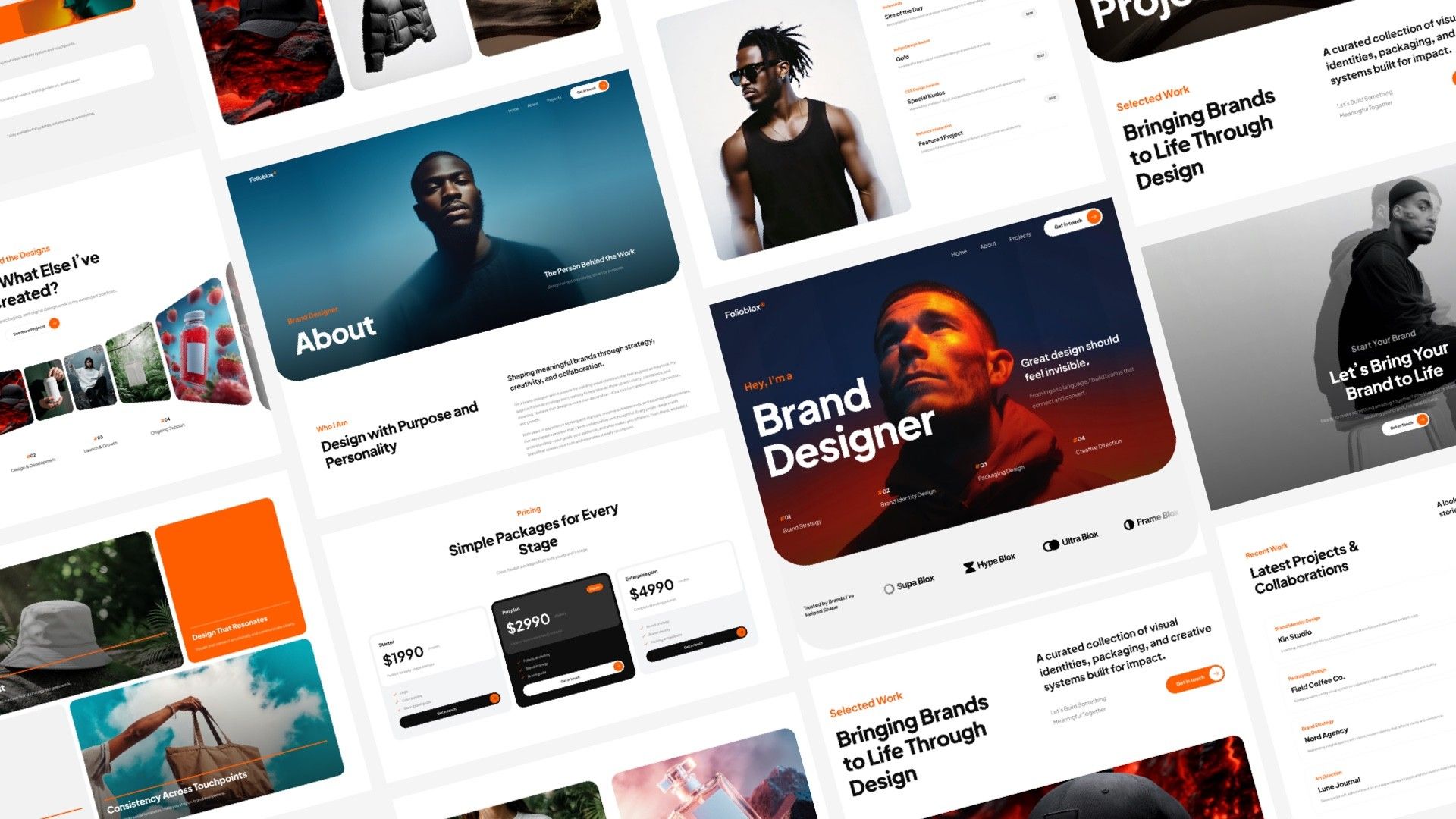 20+ Best Free Portfolio Website Templates for Framer - Frameblox