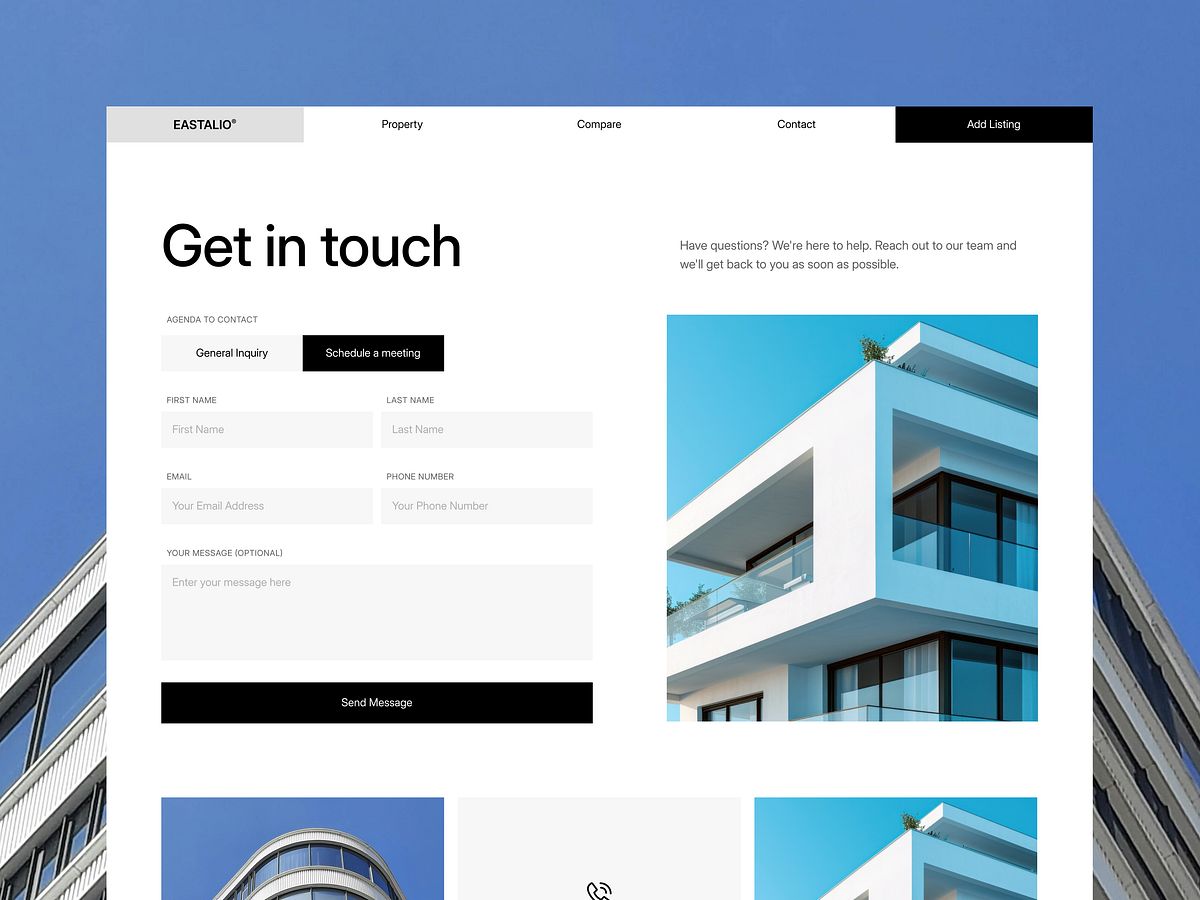 Estalio — Premium Real Estate Agency Template Image 1