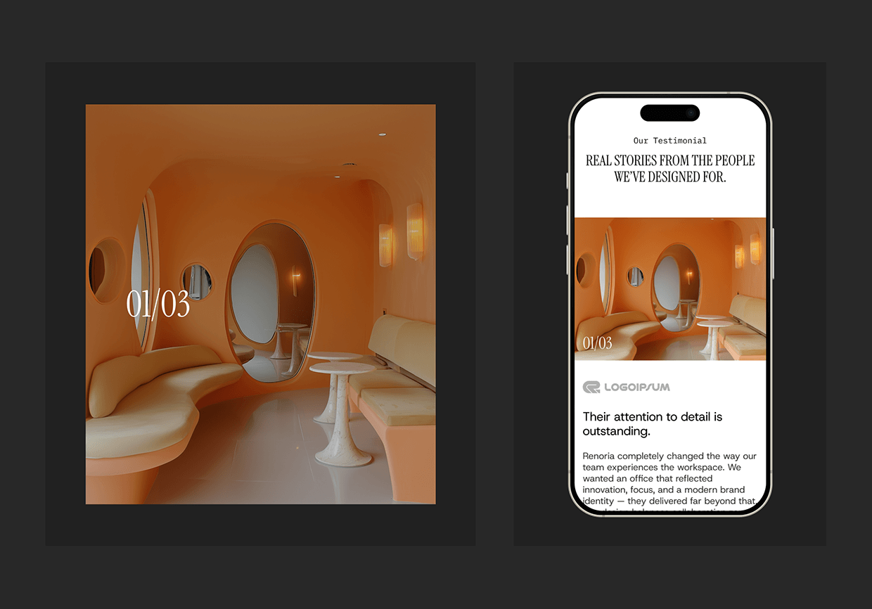 Renoria - Modern Creative Agency Website Template Image 9