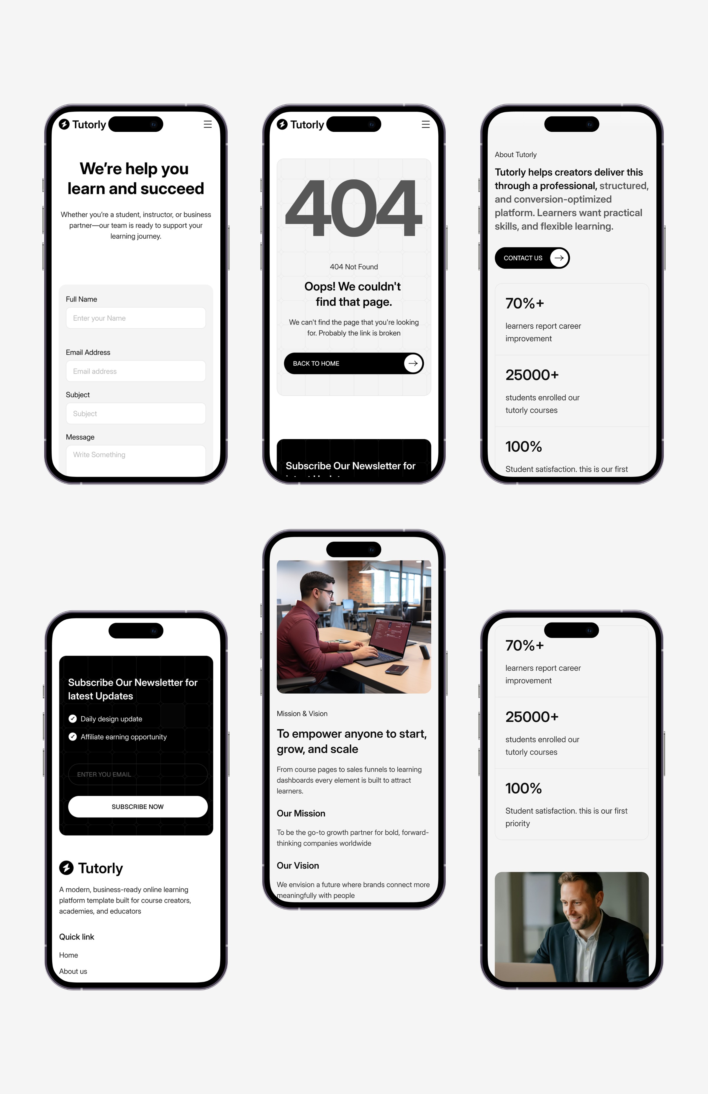 Tutorly - Education Website Template Image 11