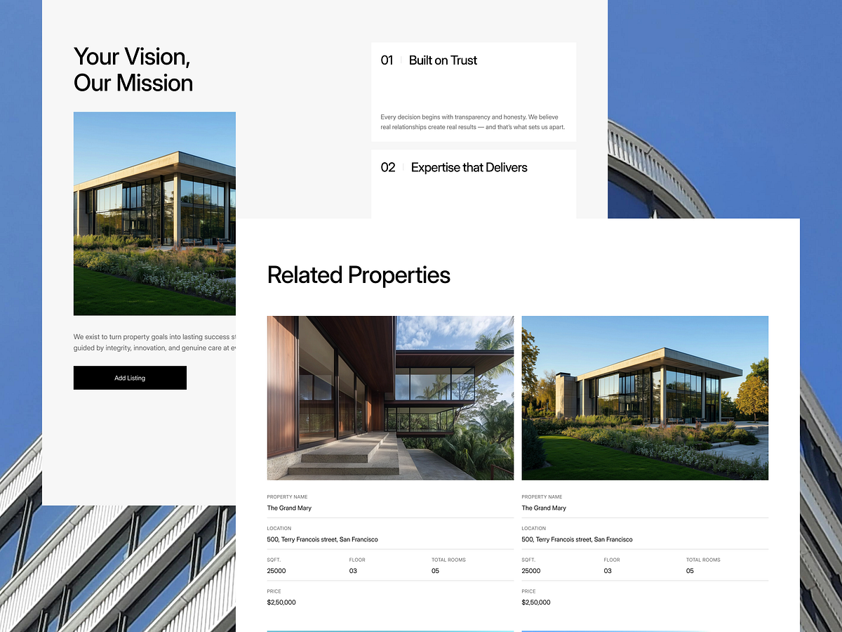 Estalio — Real Estate & Architecture Framer Template Image 0