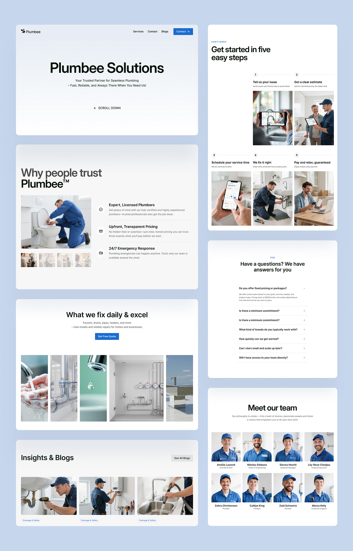 Plumbee Template - Full Project & Component Overview Image 3