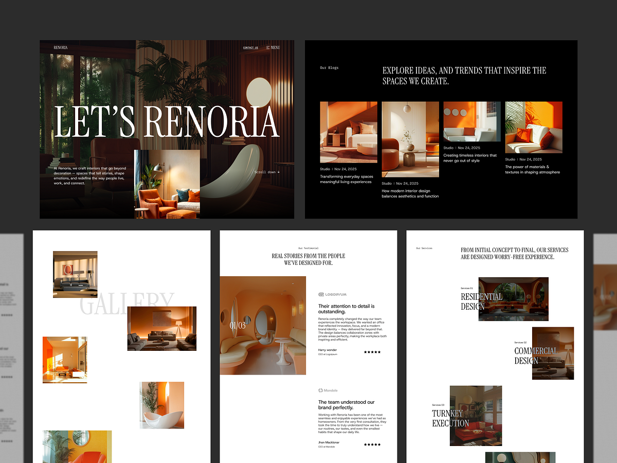 Renoria — Architecture & Interior Framer Template Image 2