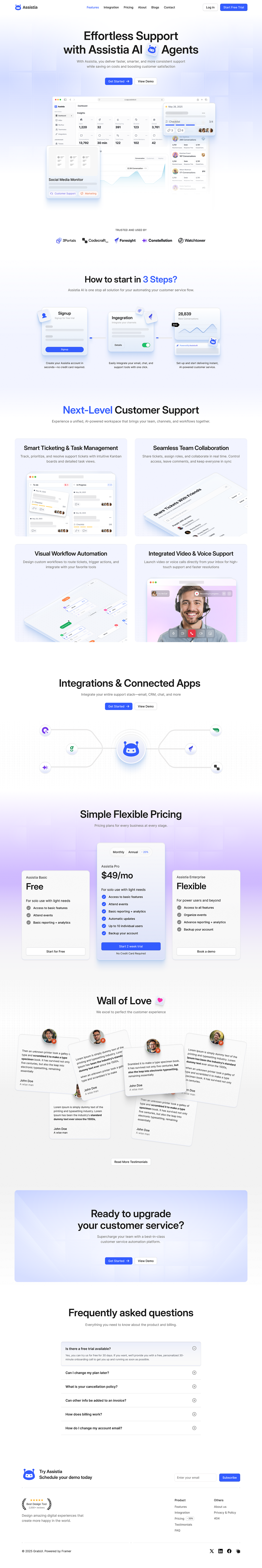 Assistia - Complete UX/UI Case Study & Design System Image 4
