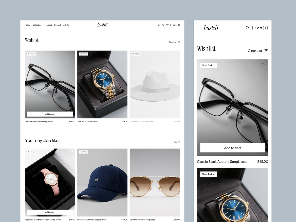 Micro-Interactions & Motion Design — Lustro Showreel Image 0