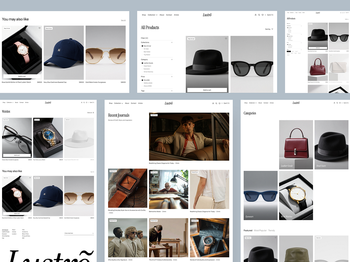 Micro-Interactions & Motion Design — Lustro Showreel Image 3