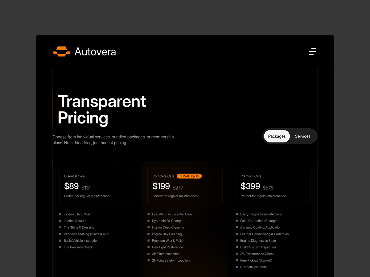 Autovera - Interaction Design & User Journey Image 0