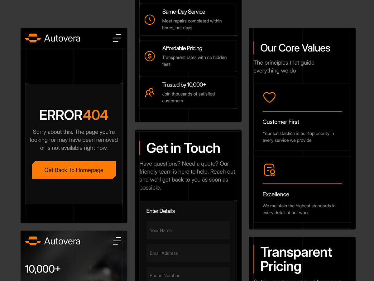 Autovera - Mobile & Responsive UI Adaptation Image 2