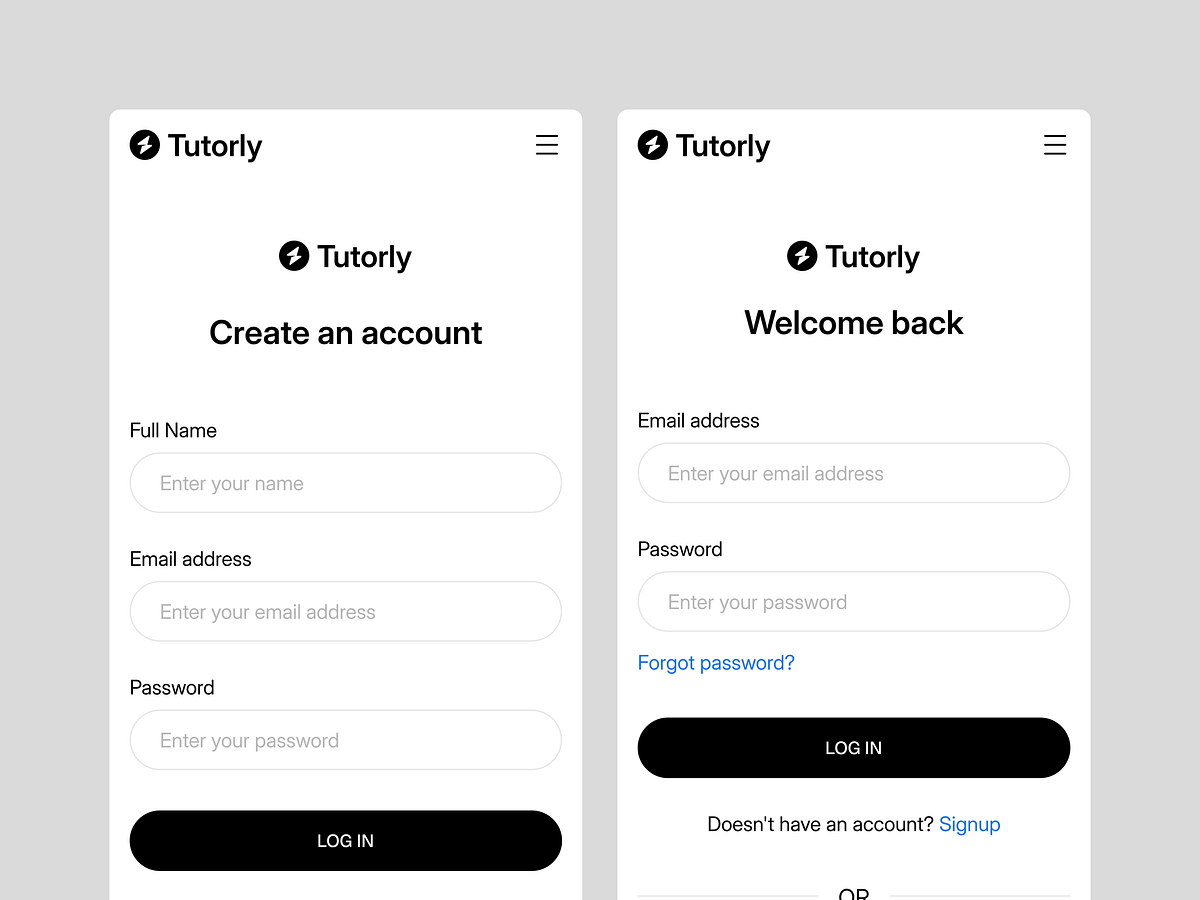 Tutorly — UI Kit & Design System for Education Image 1