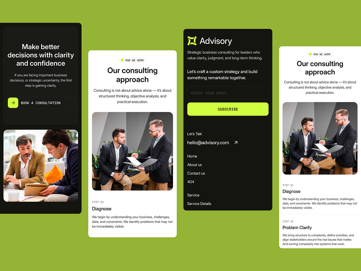 Advisory — Mobile Responsive & Fluid Layouts