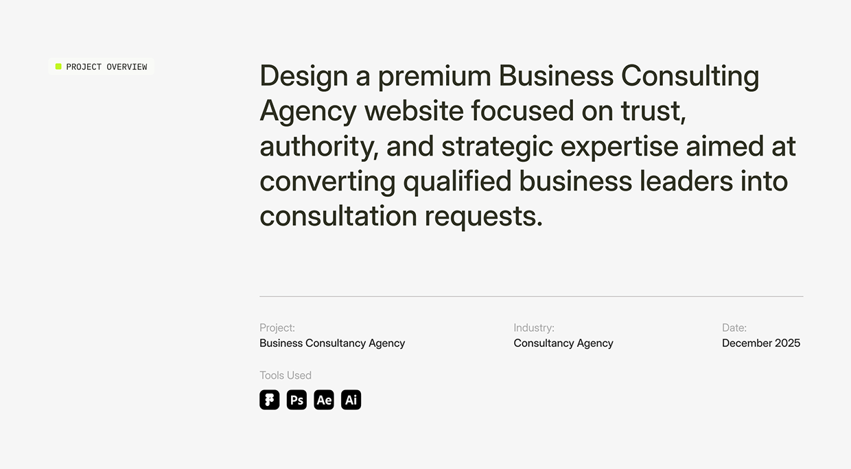 Advisory - Financial & Consulting Web Design Image 0