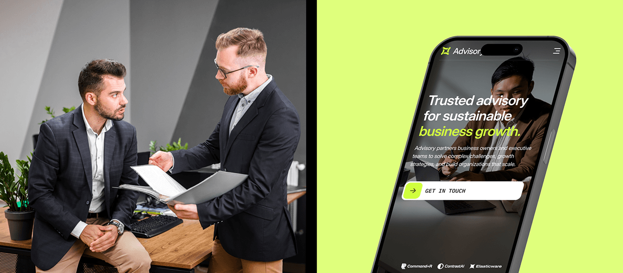 Advisory - Financial & Consulting Web Design Image 12