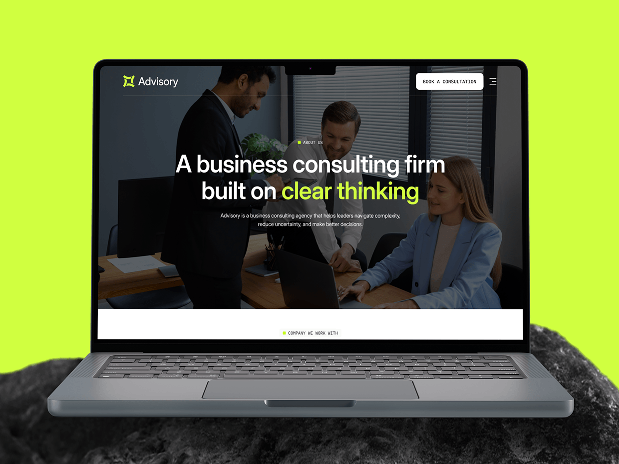 Advisory - Financial & Consulting Web Design Image 14