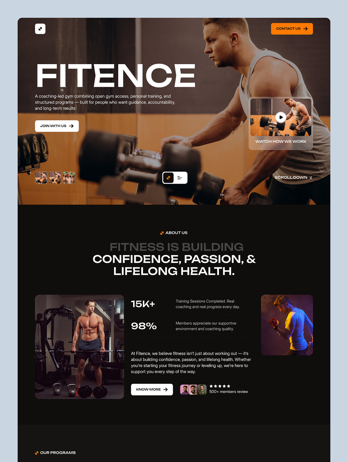 Fitence — UI/UX Project Case Study
