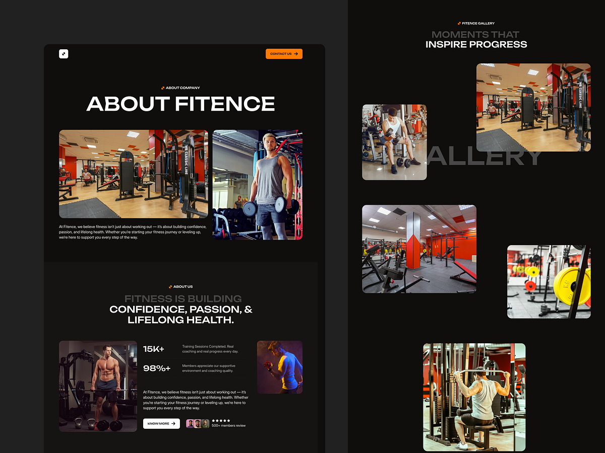 Fitence — UI/UX Project Case Study Image 0
