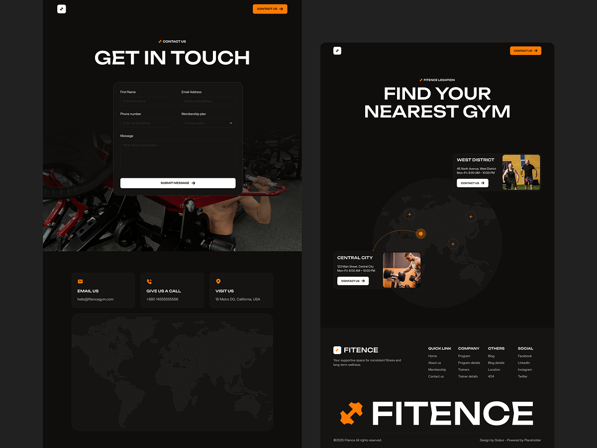 Fitence — UI/UX Project Case Study Image 2