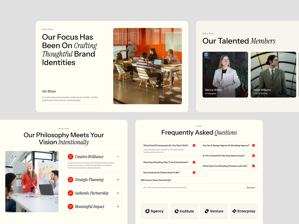 Unfold Website Motion & Design Case Study Image 1
