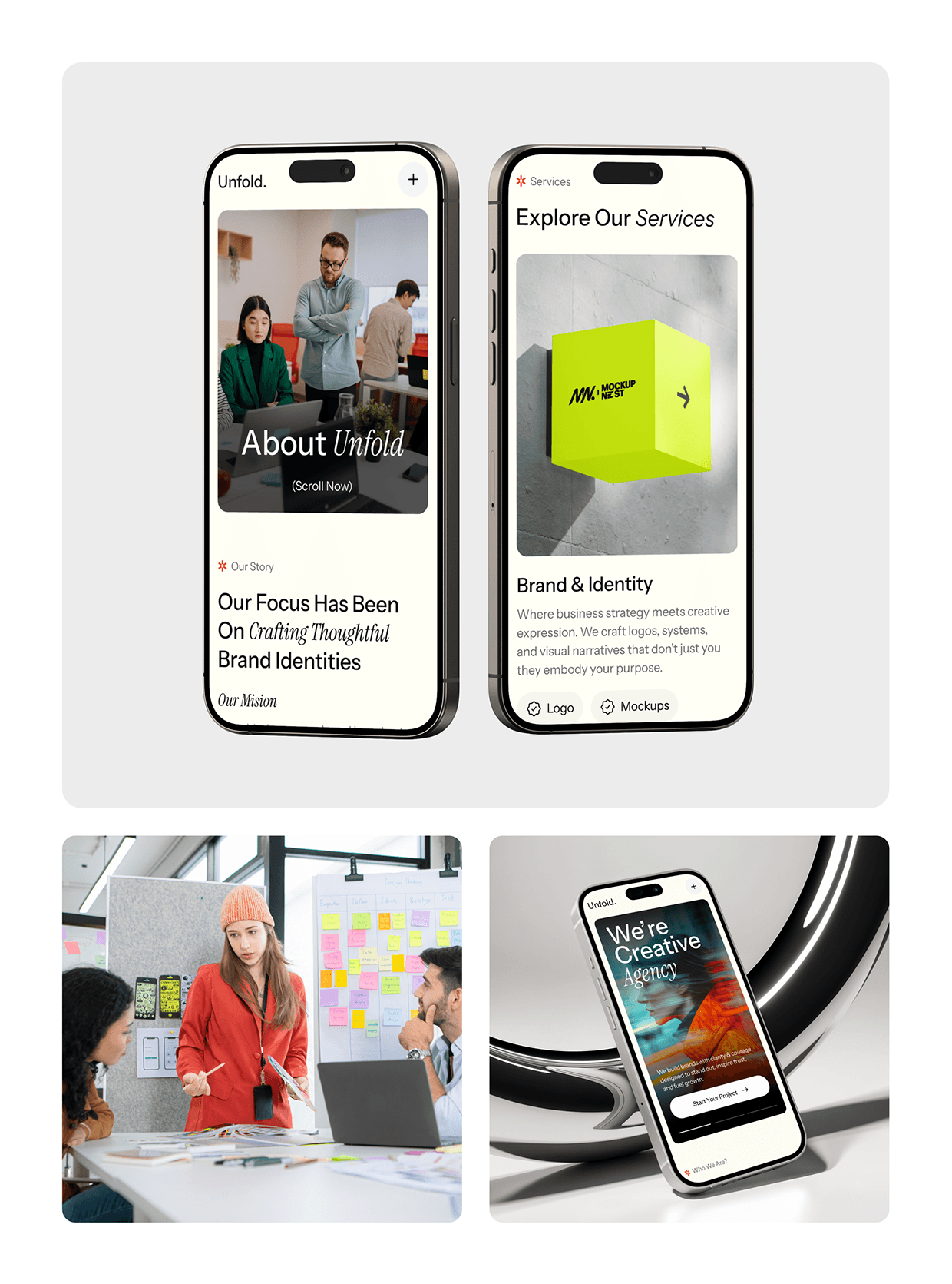 Unfold Modern Website Design Case Study Image 9