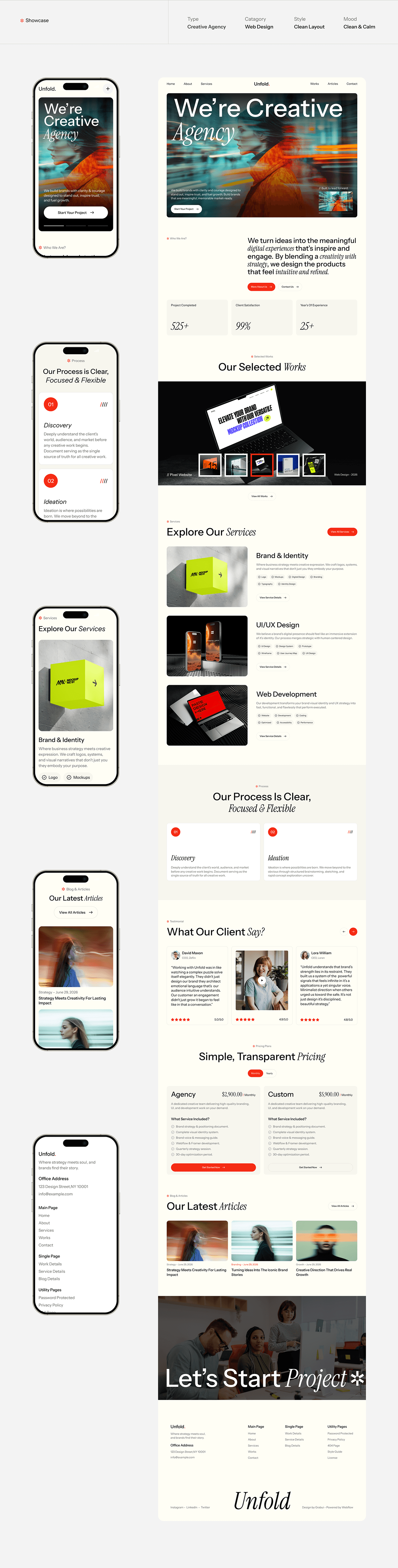 Unfold Modern Website Design Case Study Image 11
