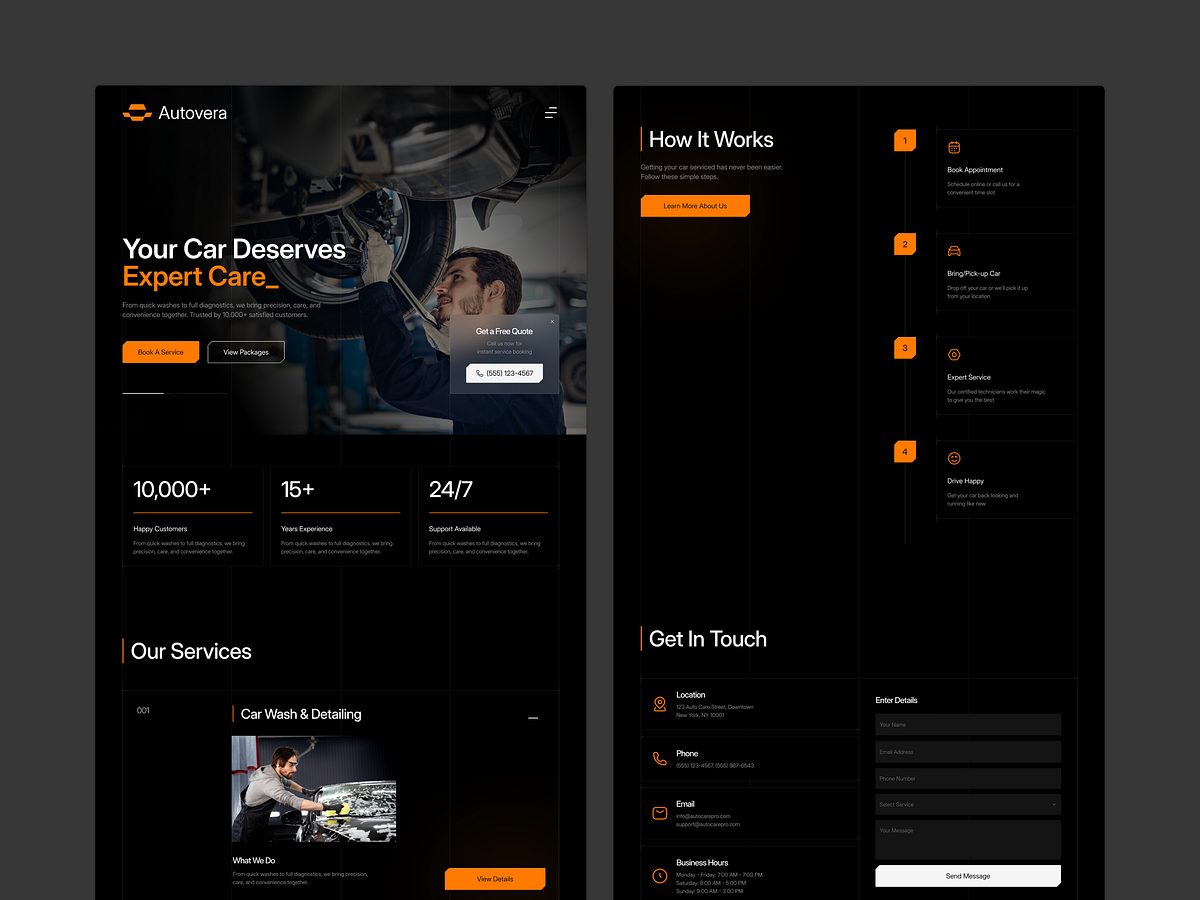 Autovera — Automotive Website Template for Modern Car Brands Image 0
