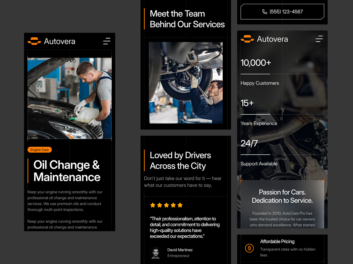 Autovera - Responsive Automotive Website Design Image 3