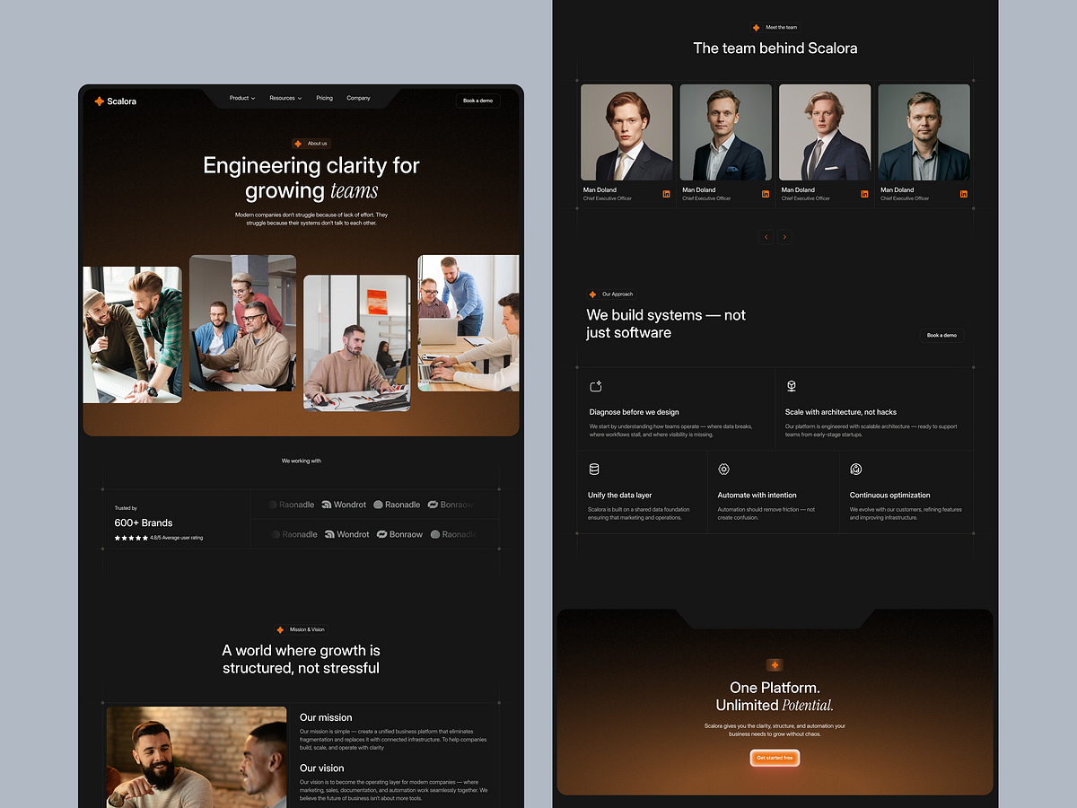 Scalora: AI Platform Motion Design Image 1