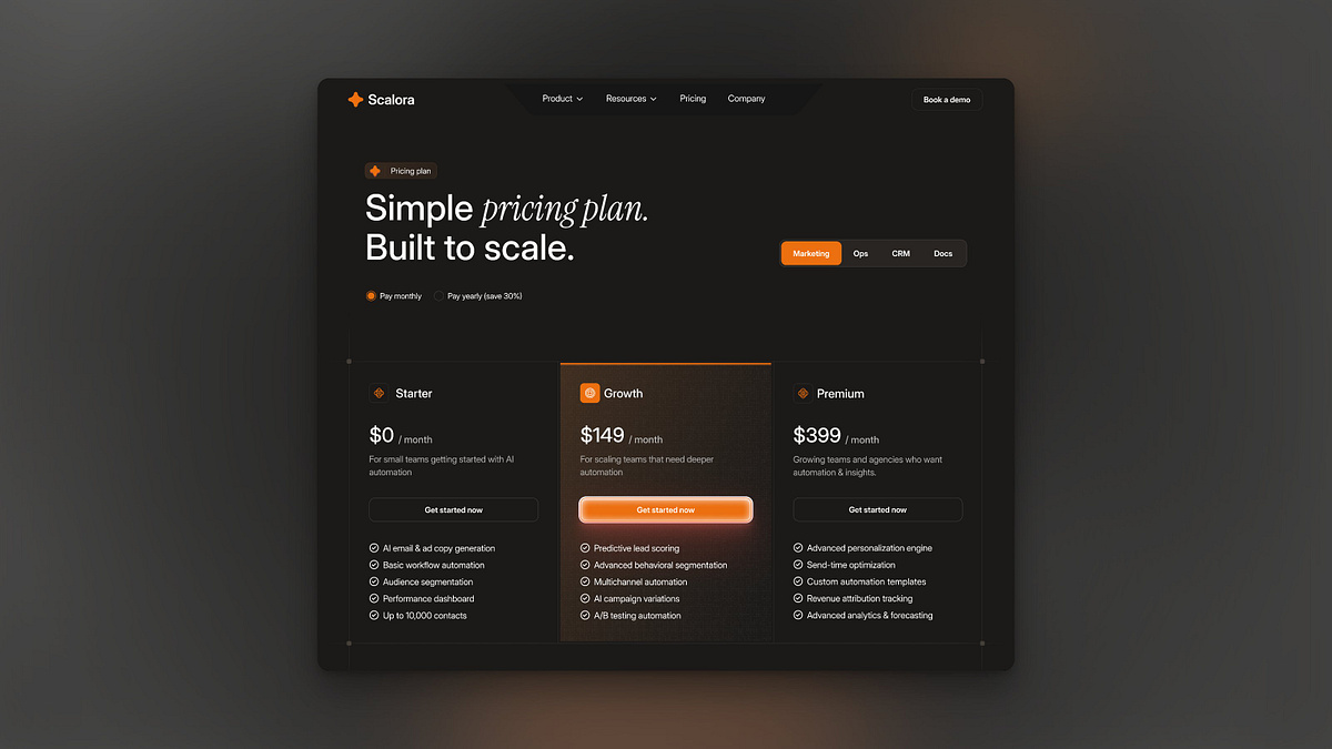 Scalora: AI Platform Motion Design Image 4