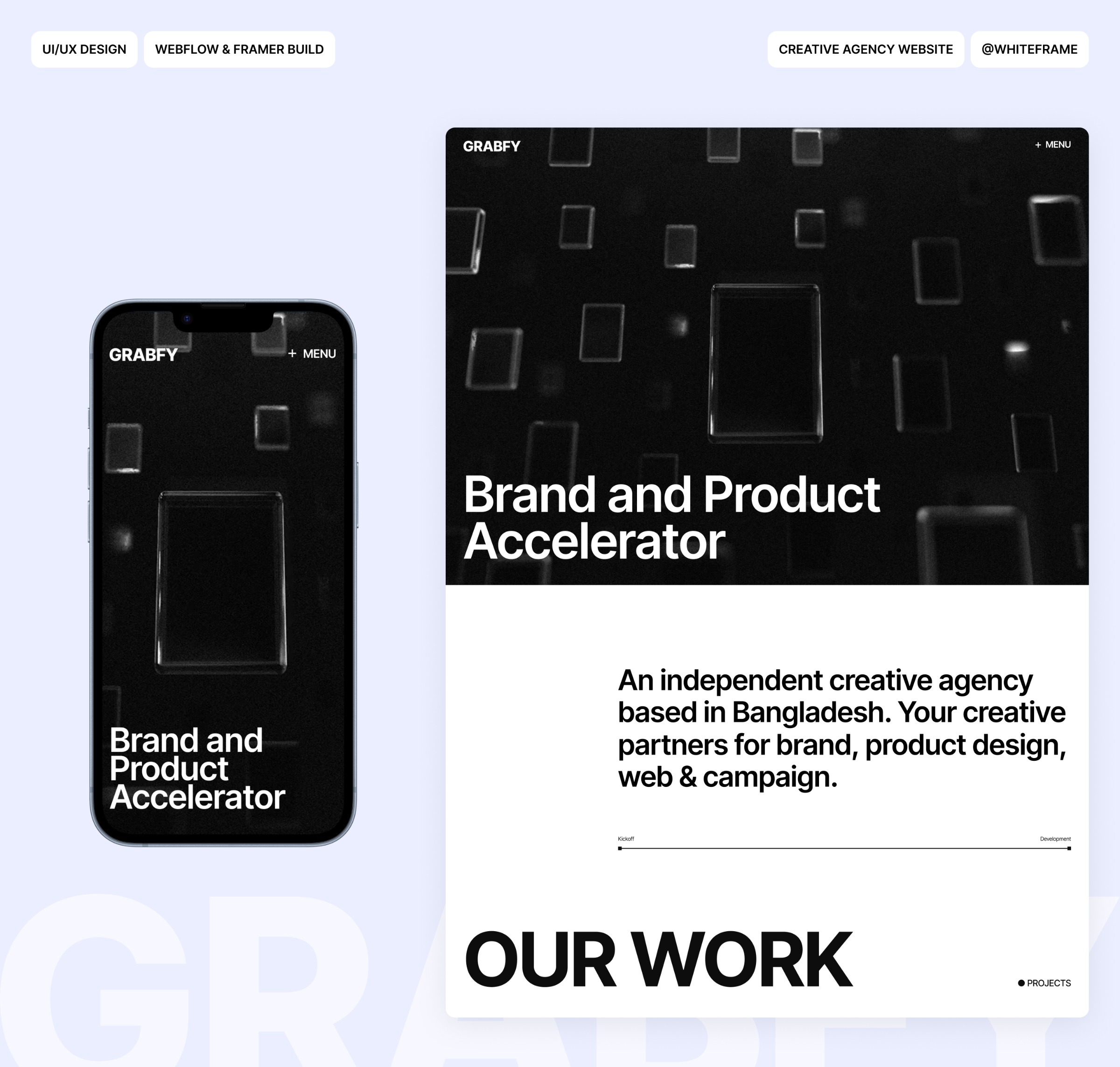 Grabfy — Modern IT Agency Website
