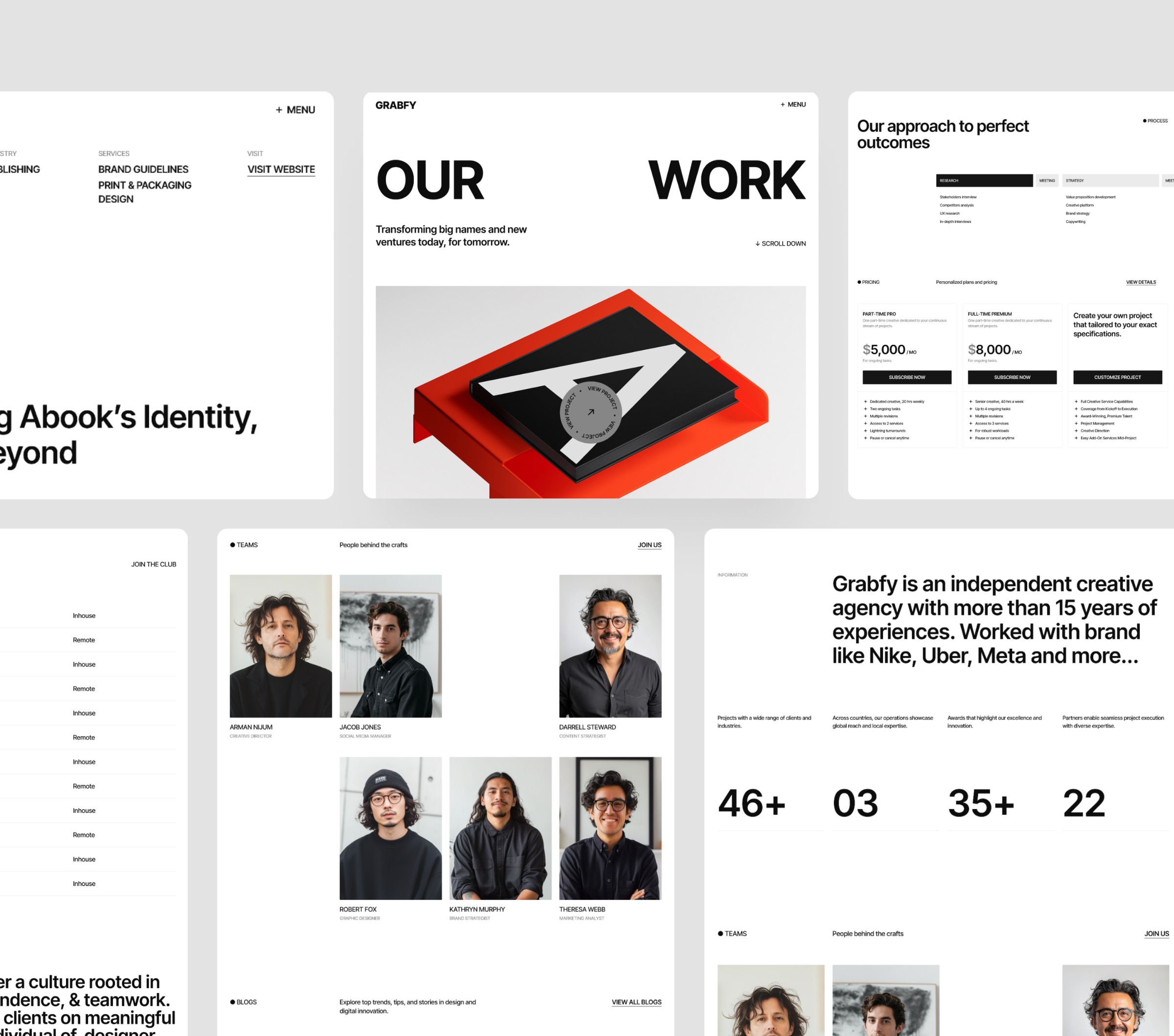 Grabfy — Modern IT Agency Website Image 7