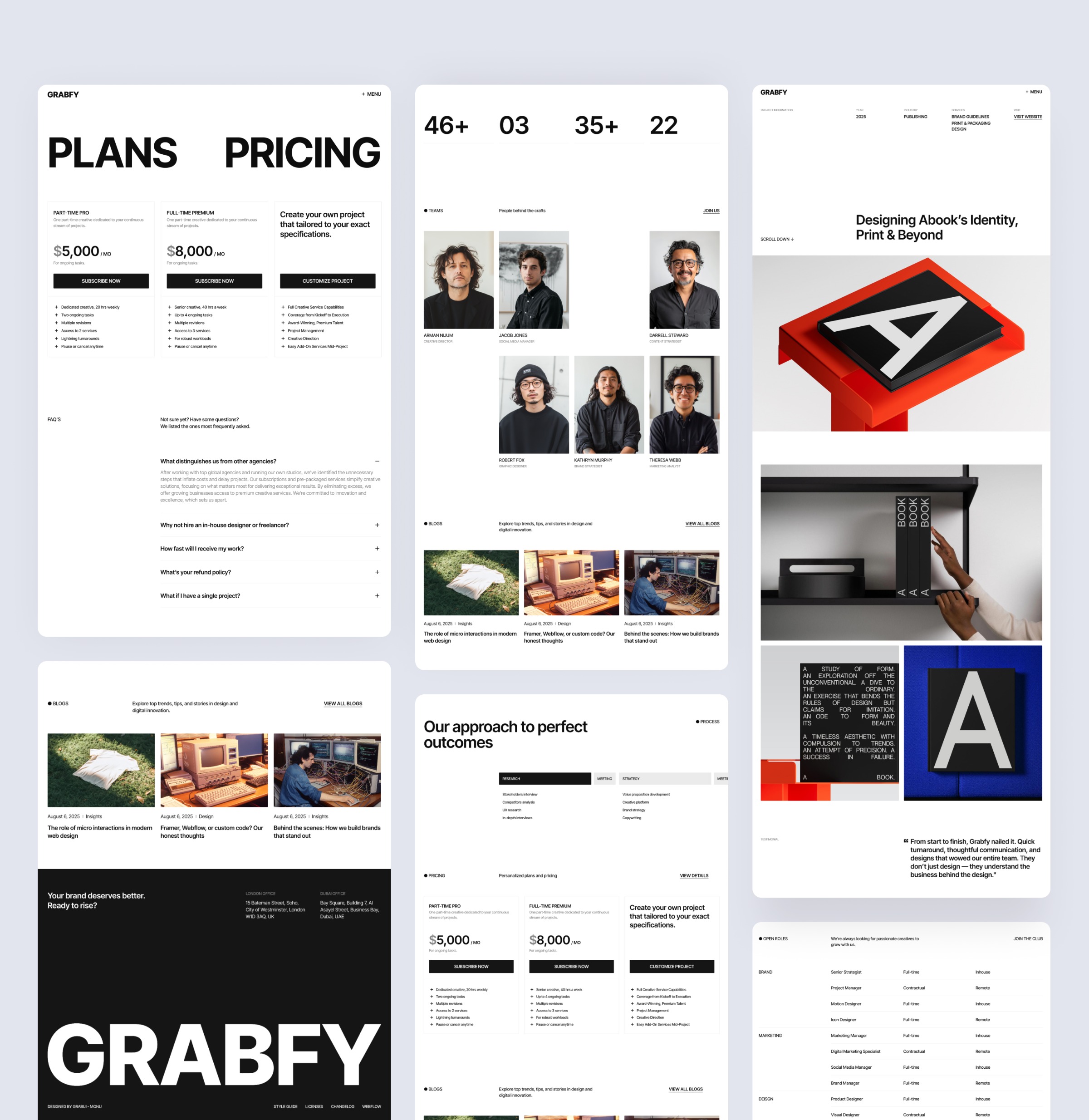Grabfy — Modern IT Agency Website Image 12