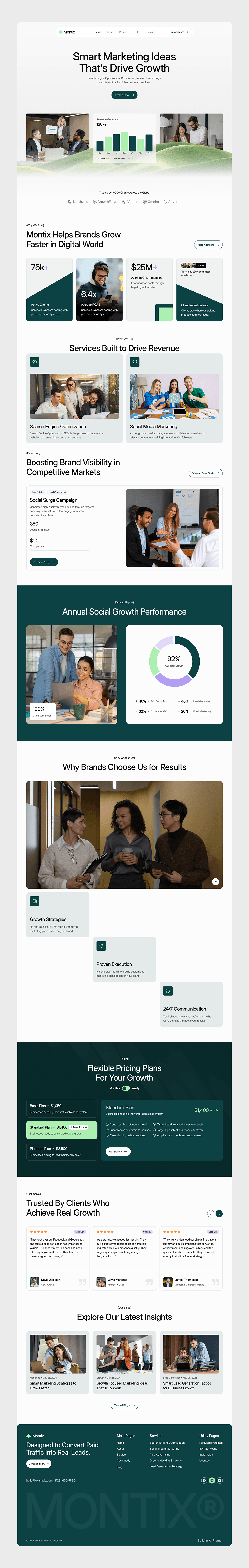 Montix: Website for Marketing Agencies Image 11