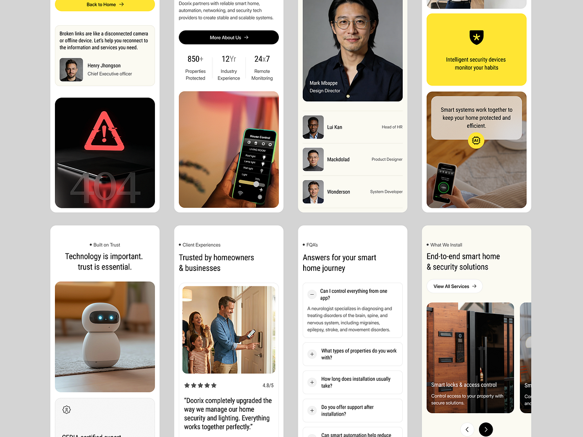 Doorix Responsive Web Design System Image 3