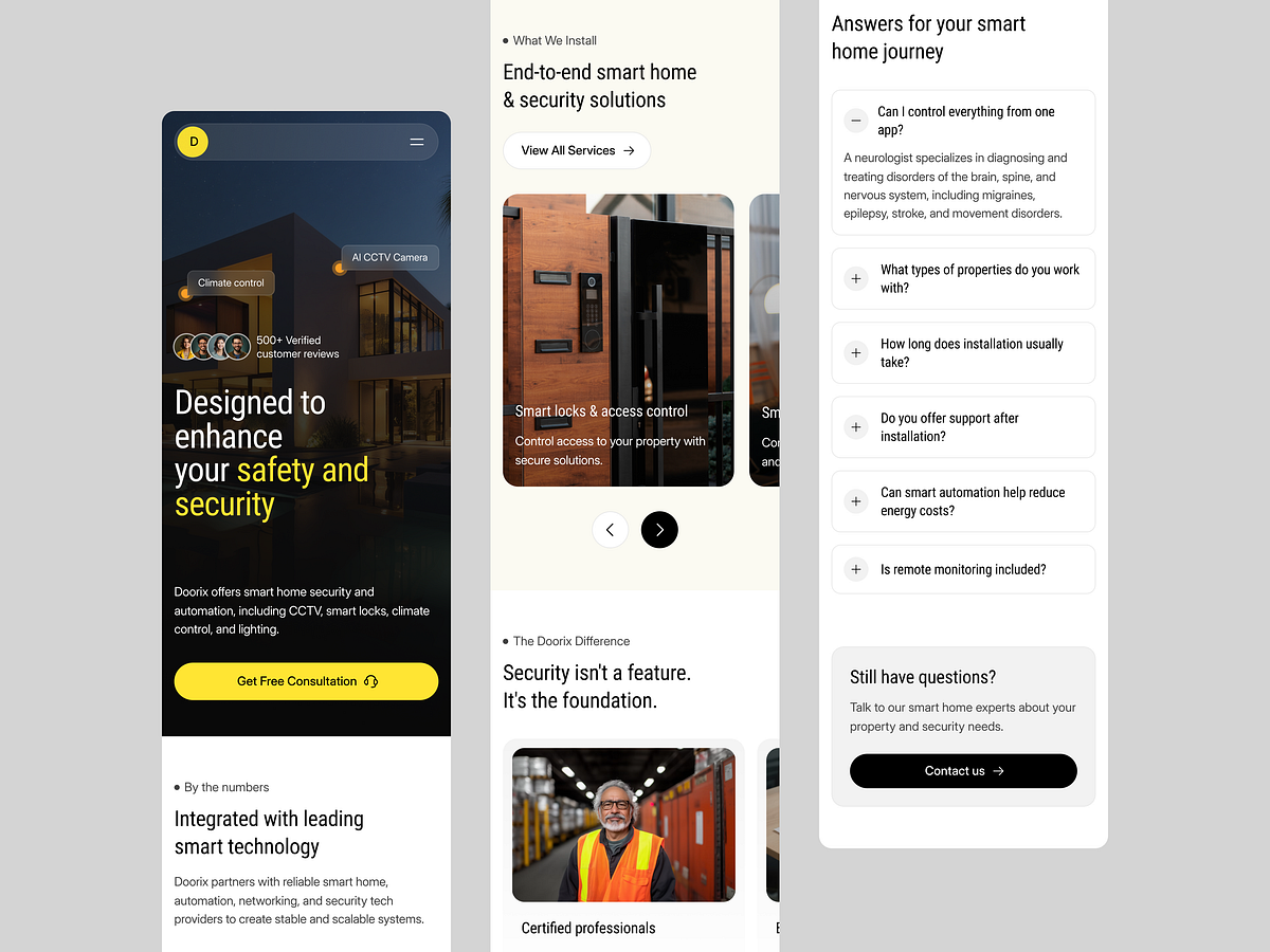 Doorix Responsive Web Design System Image 4