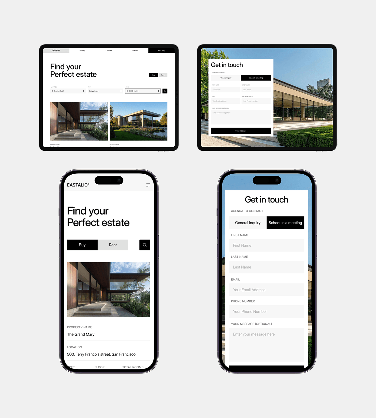 Eastalio – Real Estate Platform & Design System Image 9