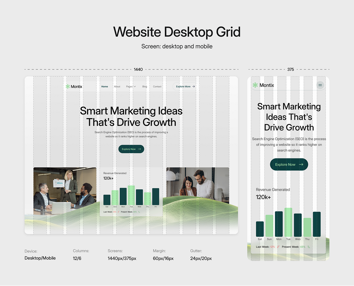 Montix - Marketing website case study Image 2